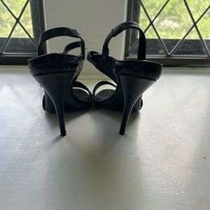 Black givenchy heels sz 40